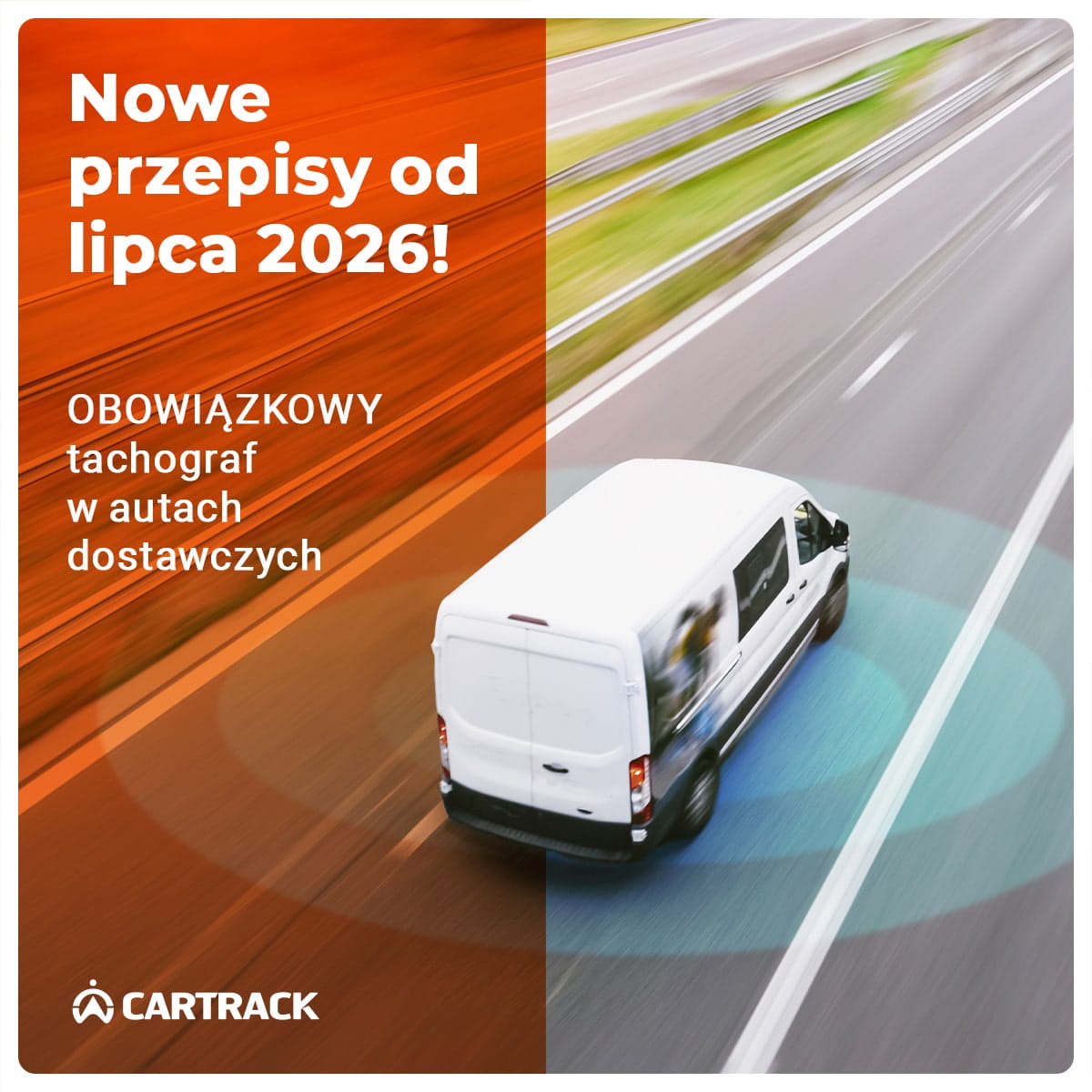 Tachograf do dostawczaka